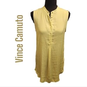 VINCE CAMUTO LIME GREEN MEDIUM SLEEVELESS WOMEN'S SZ XS